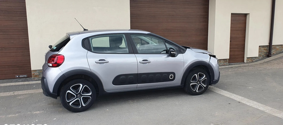 Citroen C3 cena 17900 przebieg: 46000, rok produkcji 2018 z Gniewkowo małe 106